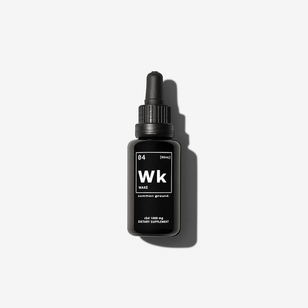 FULL SPECTRUM CBD OIL Tincture Regular WAKE WAKE / 1000 mg CBD + CBG Oil